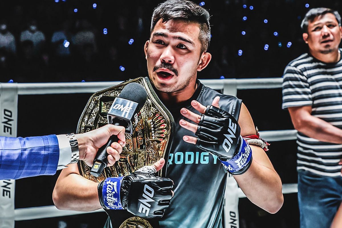 Prajanchai bares his dreams for boxing gold. [Photo from ONE Championship]