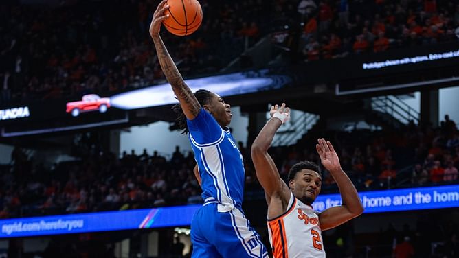 "Time was ticking": Isaiah Evans, Tyrese Proctor and Cooper Flagg react to Duke star Slim's electrifying dunk vs Syracuse