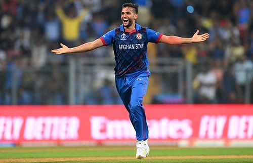 Azmatullah Omarzai is one of the premier all-rounders in Afghanistan's lineup. [P/C: Getty]