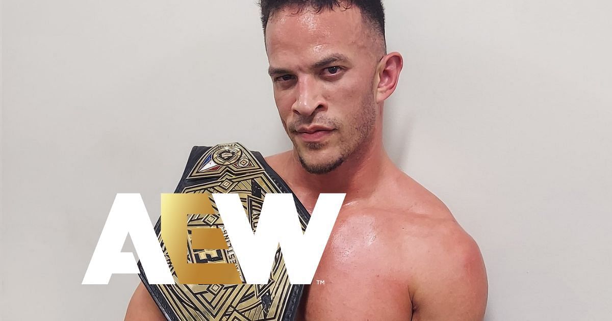 Ricky Starks is a brand new champion [Source: AEW and DEFY Wrestling on X]