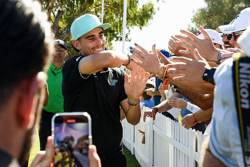 Joaquin Niemann won LIV Golf Adelaide (Image via Getty)