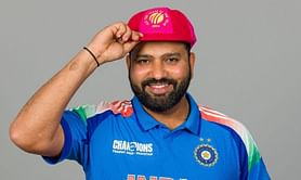Team India members have fun while posing with their jerseys ahead of Champions Trophy 2025 [Watch]