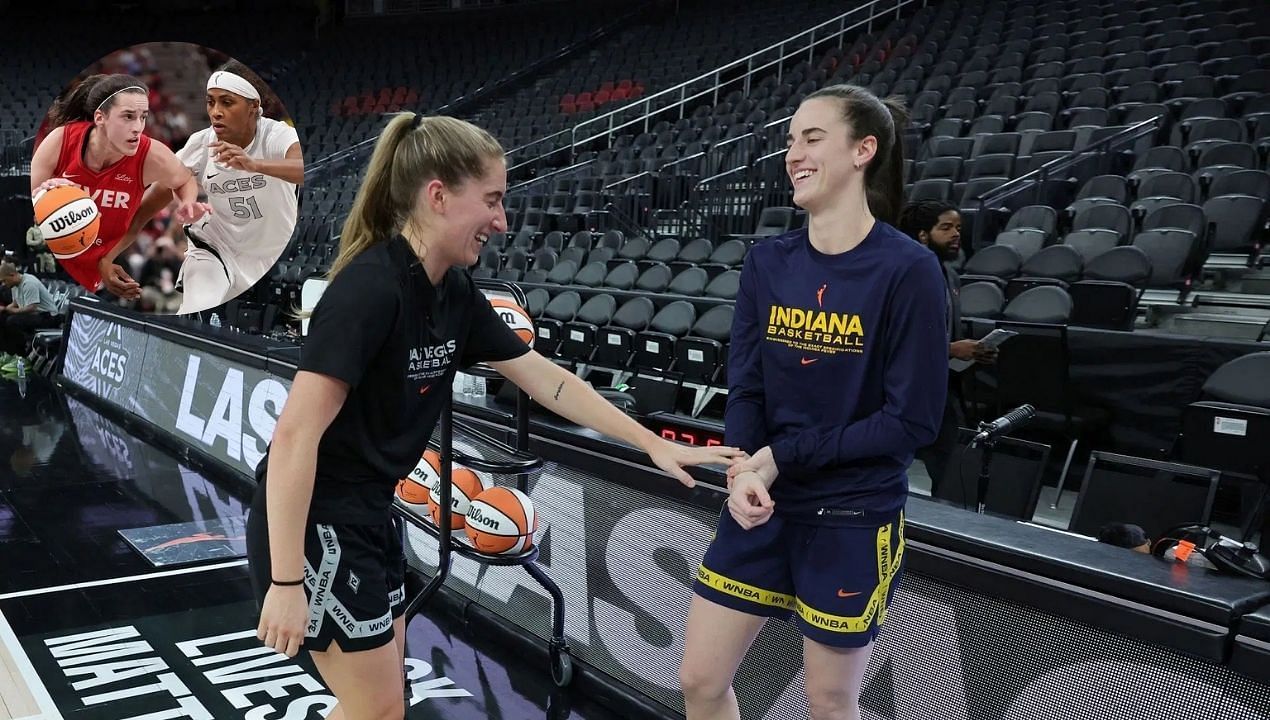 &quot;Said she heard some good things about Caitlin Clark from Kate Martin&quot;: Reporter reveals why $90,000 WNBA champ chose Indiana Fever. (Image Credit: Getty)