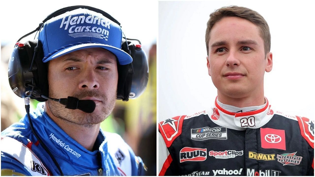 Kyle Larson (L) and Chrsitopher Bell (R) (Source: Getty Images)