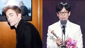 "The comedy gods shining down on them"- Fans react as Running Man cast dressed up in beggar's avatar meets Robert Pattinson