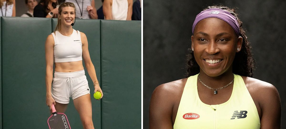 Eugenie Bouchard (L) and Coco Gauff (R) [Image source: Getty]