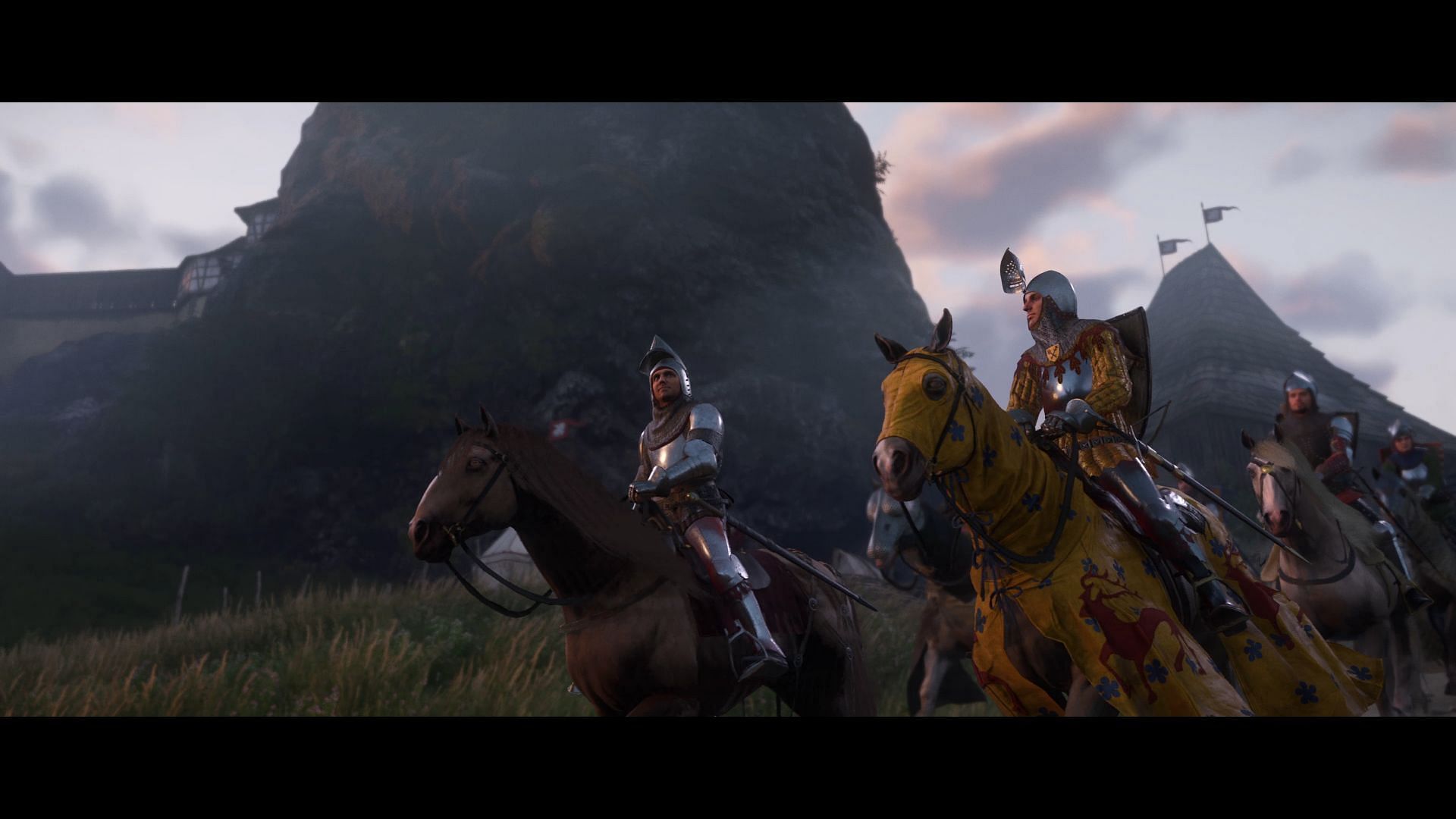 Your company will be ambushed by foes in this quest (Image via Deep Silver)