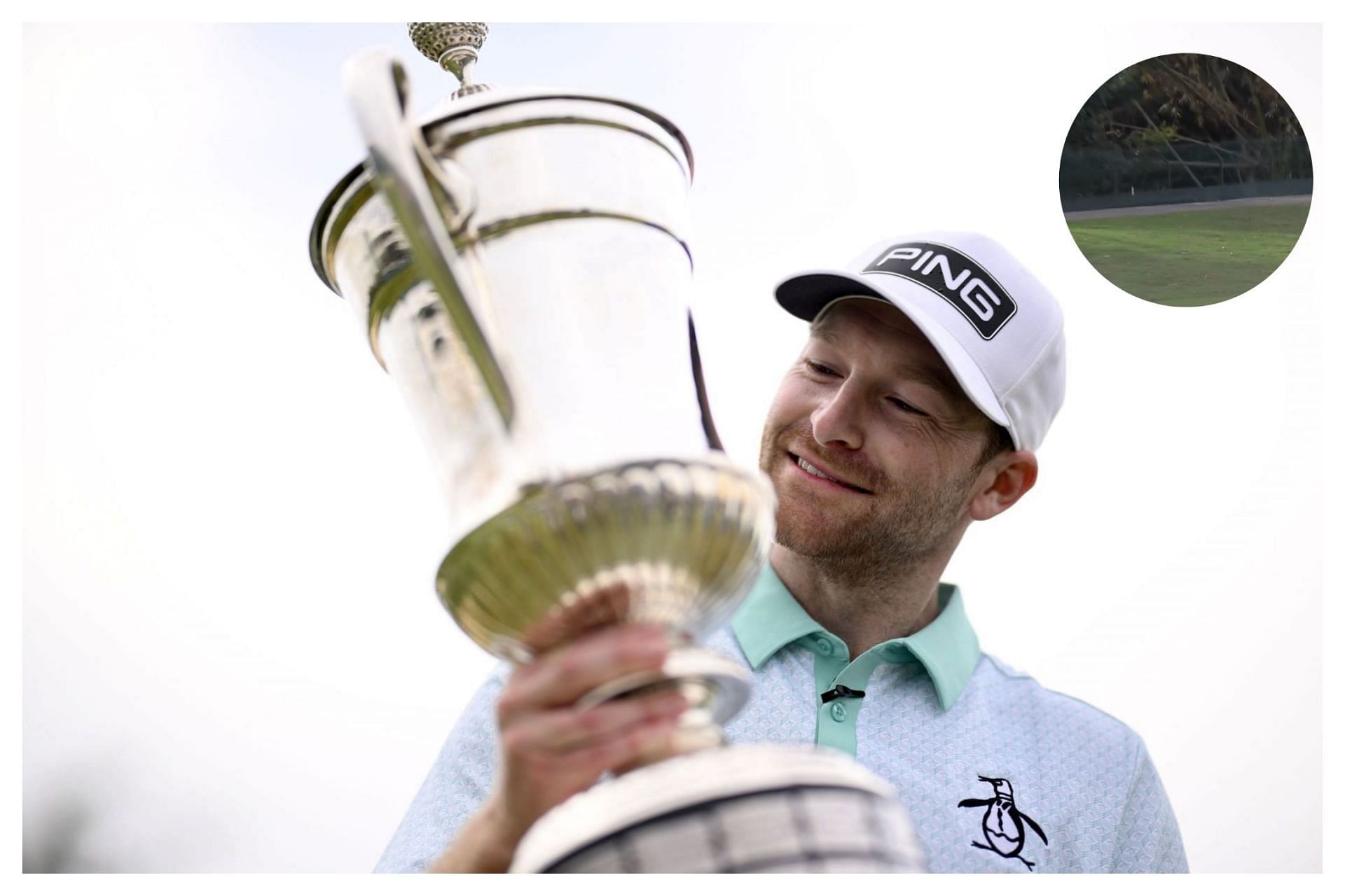 Brian Campbell wins the Mexico Open (Image via Getty, x@PGATour)