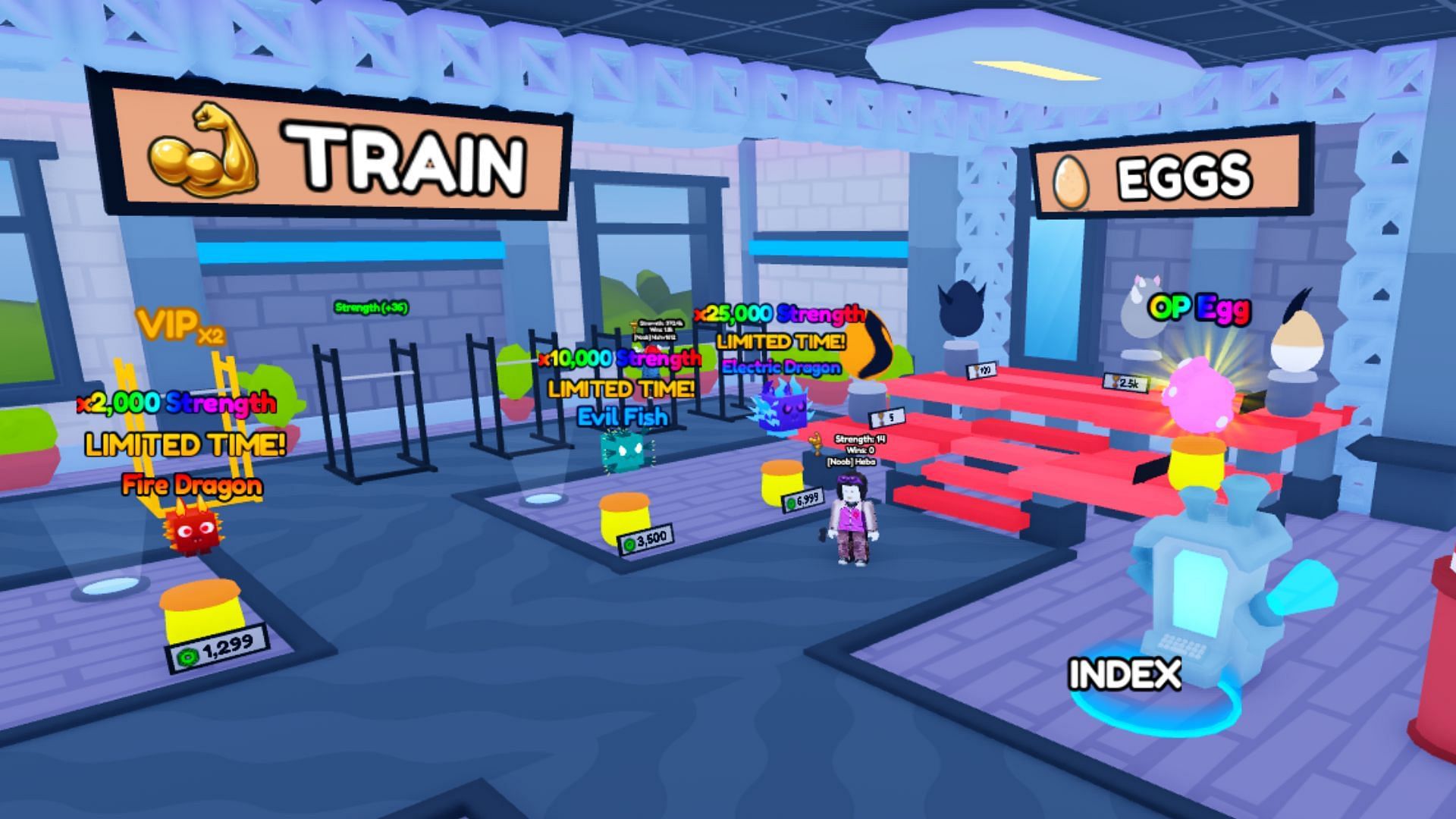 Free active codes in Gym Bars Simulator (Image via Roblox)