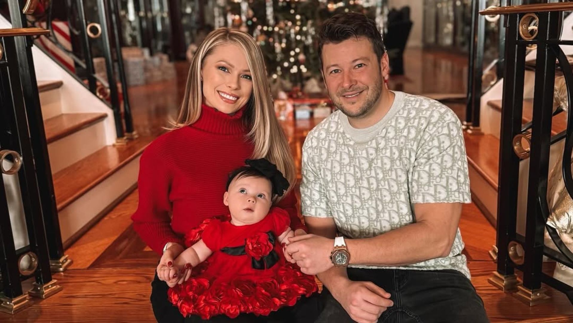 Marco Andretti's fiance Billie Jo Powers reveals she can't get enough of daughter's 'little hands' in adorable IG update