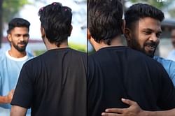 MS Dhoni shares a warm hug with Ruturaj Gaikwad after joining CSK camp ahead of IPL 2025 [Watch]