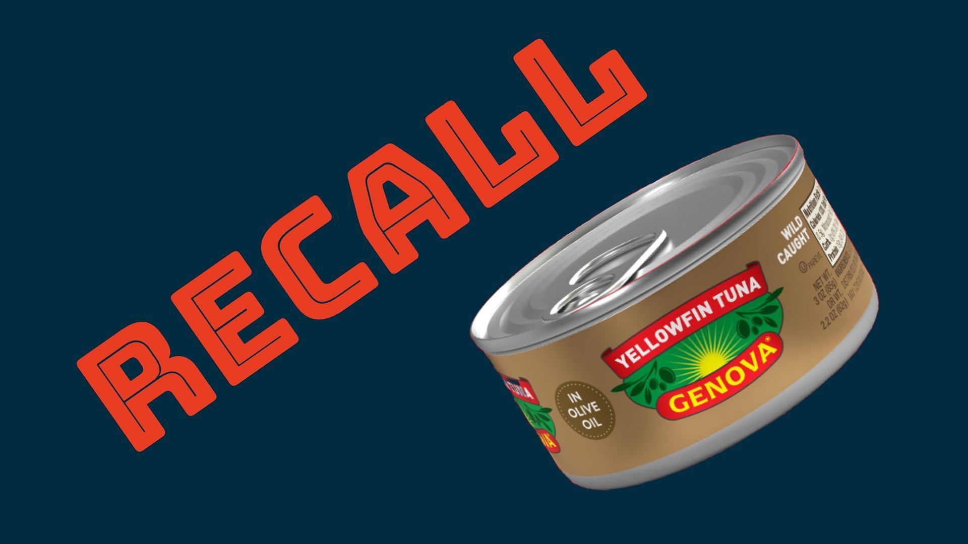 Tri Union Seafoods recalls their canned tuna (Image Credits: Genovaseafood.com)