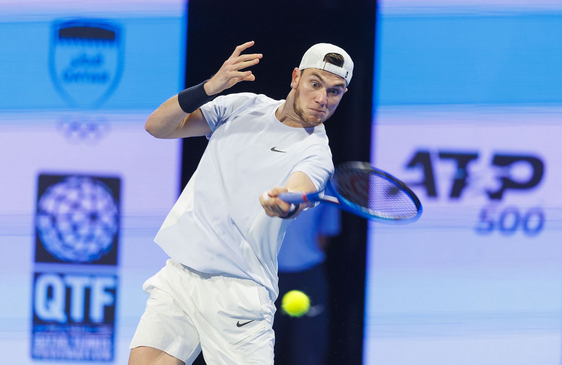 Jack Draper at the Qatar Open 2025. (Photo: Getty)