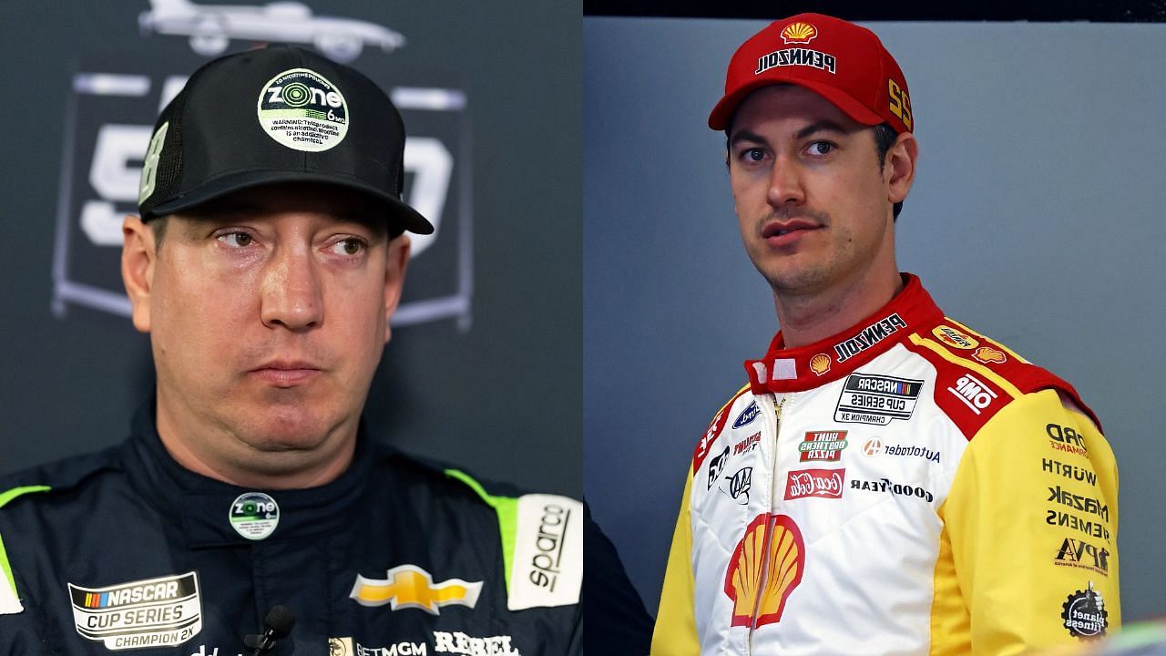 (L): Kyle Busch; (R): Joey Logano - (Source: IMAGN)