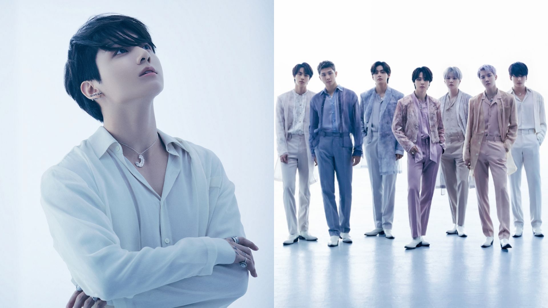 Jungkook joins BTS as the only two K-pop acts to have 4 songs surpass 800 million Spotify streams. (Images via website/BIGHIT MUSIC)