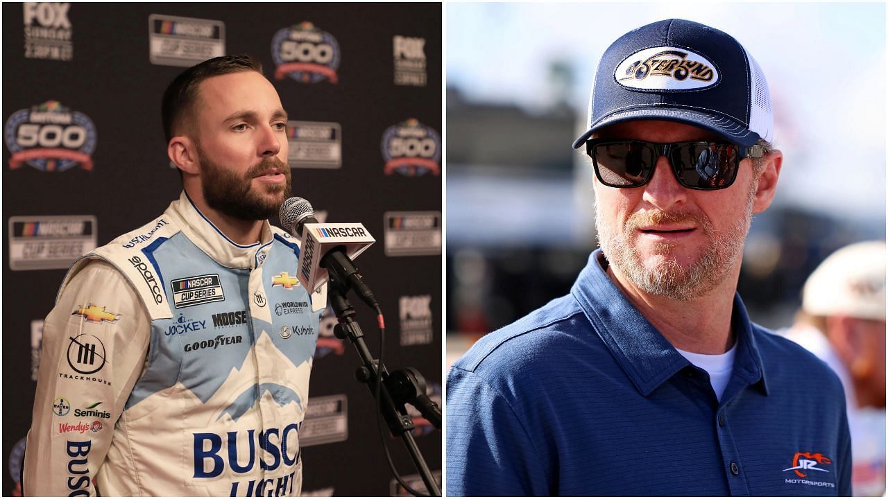 Ross Chastain and Dale Earnhardt Jr., Imagn