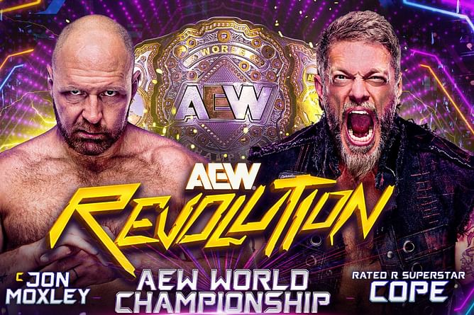 "For the first time ever" - AEW sent a message after Jon Moxley vs Cope (fka Edge) was made official for Revolution