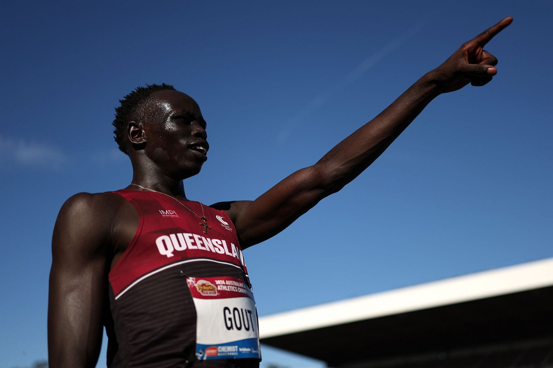 Gout Gout during the Australian All Schools Athletics Championship - Source: Getty