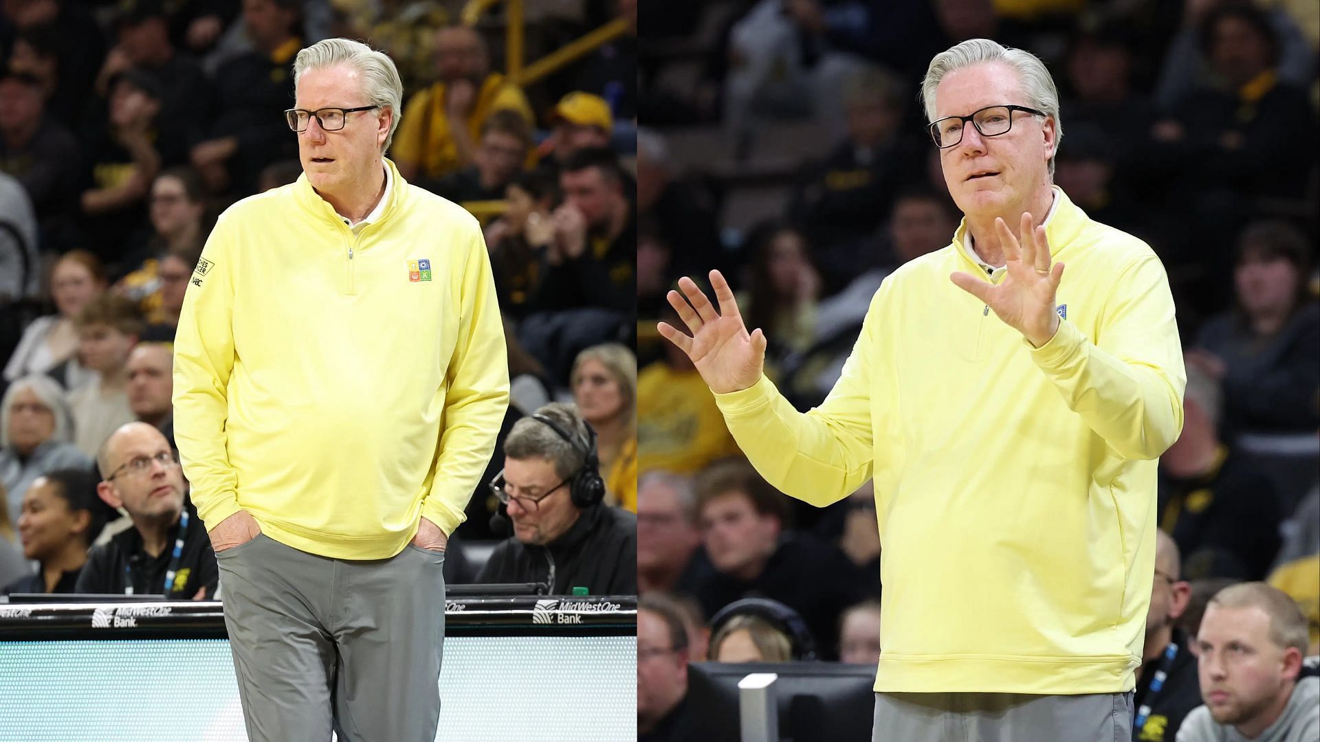 Fran McCaffery talks about cancer awareness ahead of CvC game [Credits: Imagn]