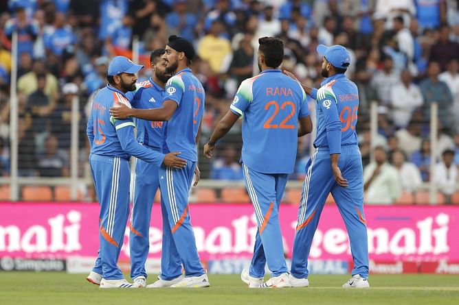 [Watch] Indian cricketer dances on 'Chikni Chameli' song at Narendra Modi Stadium during break in IND vs ENG 2025 3rd ODI