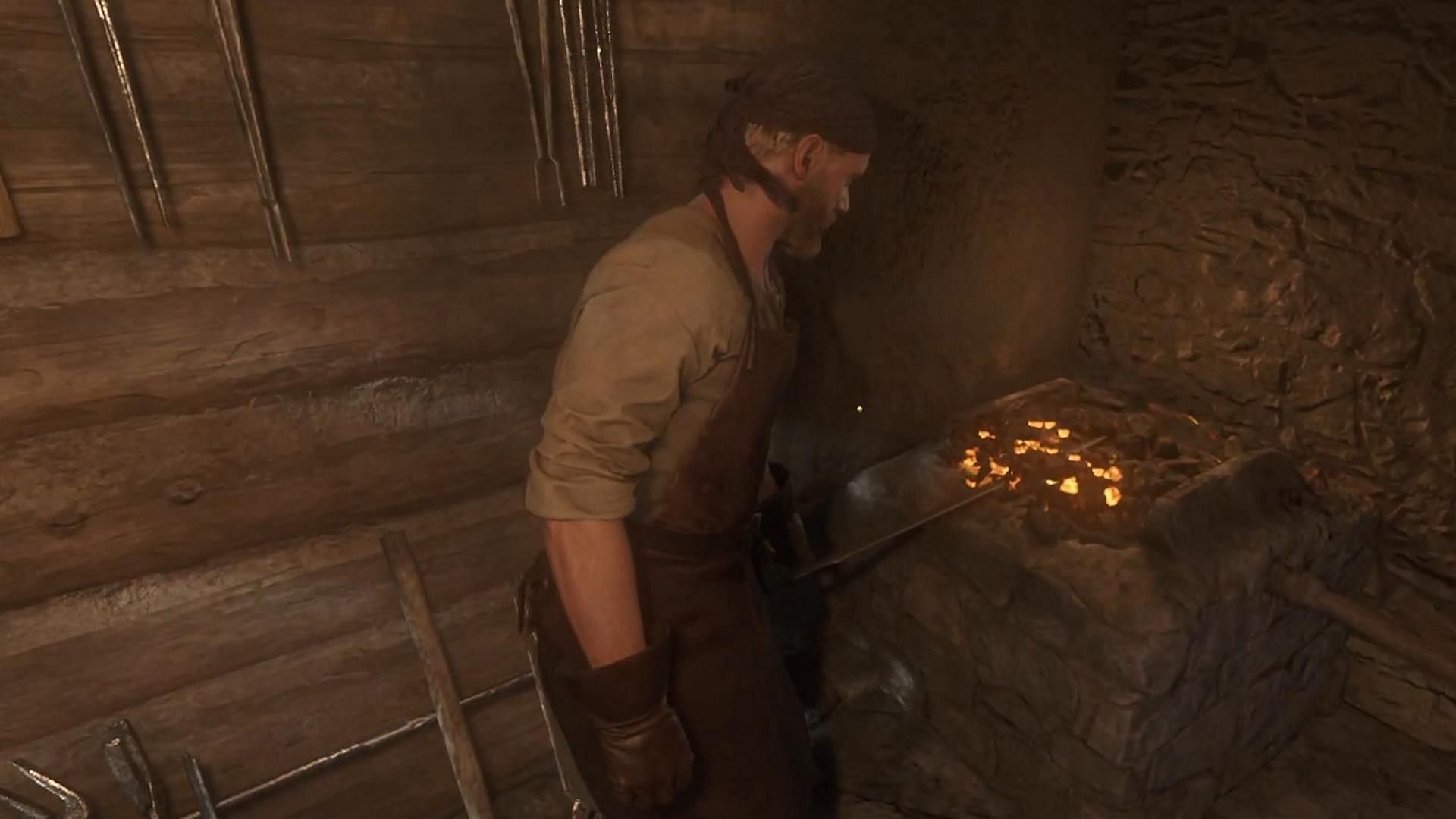 A guide on how blacksmithing works in Kingdom Come: Deliverance 2 (Image via Deep Silver)