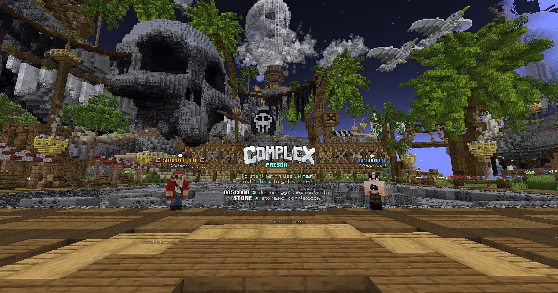 Complex Gaming is a very popular server (Image via Mojang Studios)