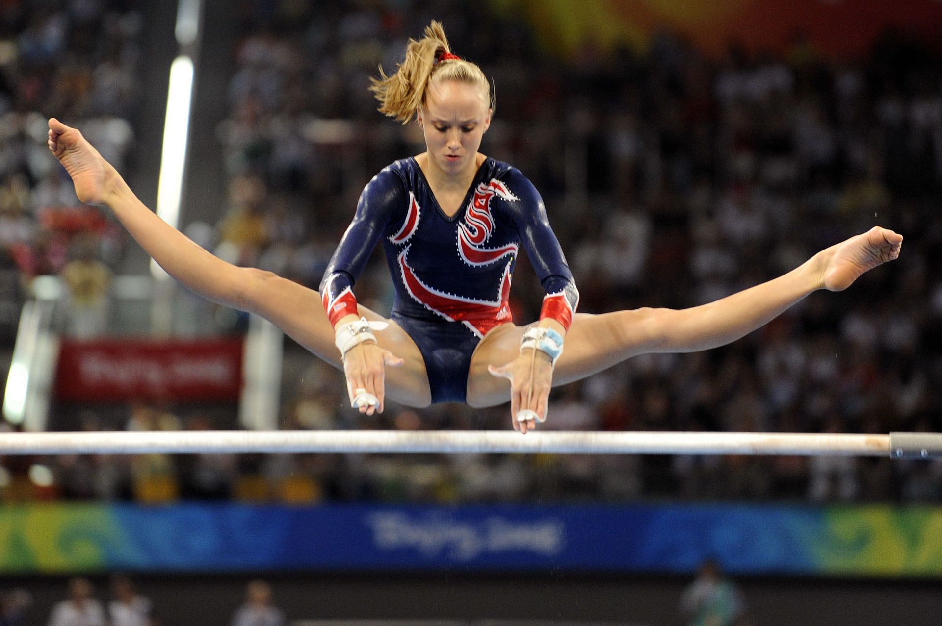 Nastia Liukin at the Beijing 2008 - Artistic Gymnastics - Apparatus Finals - Source: Getty