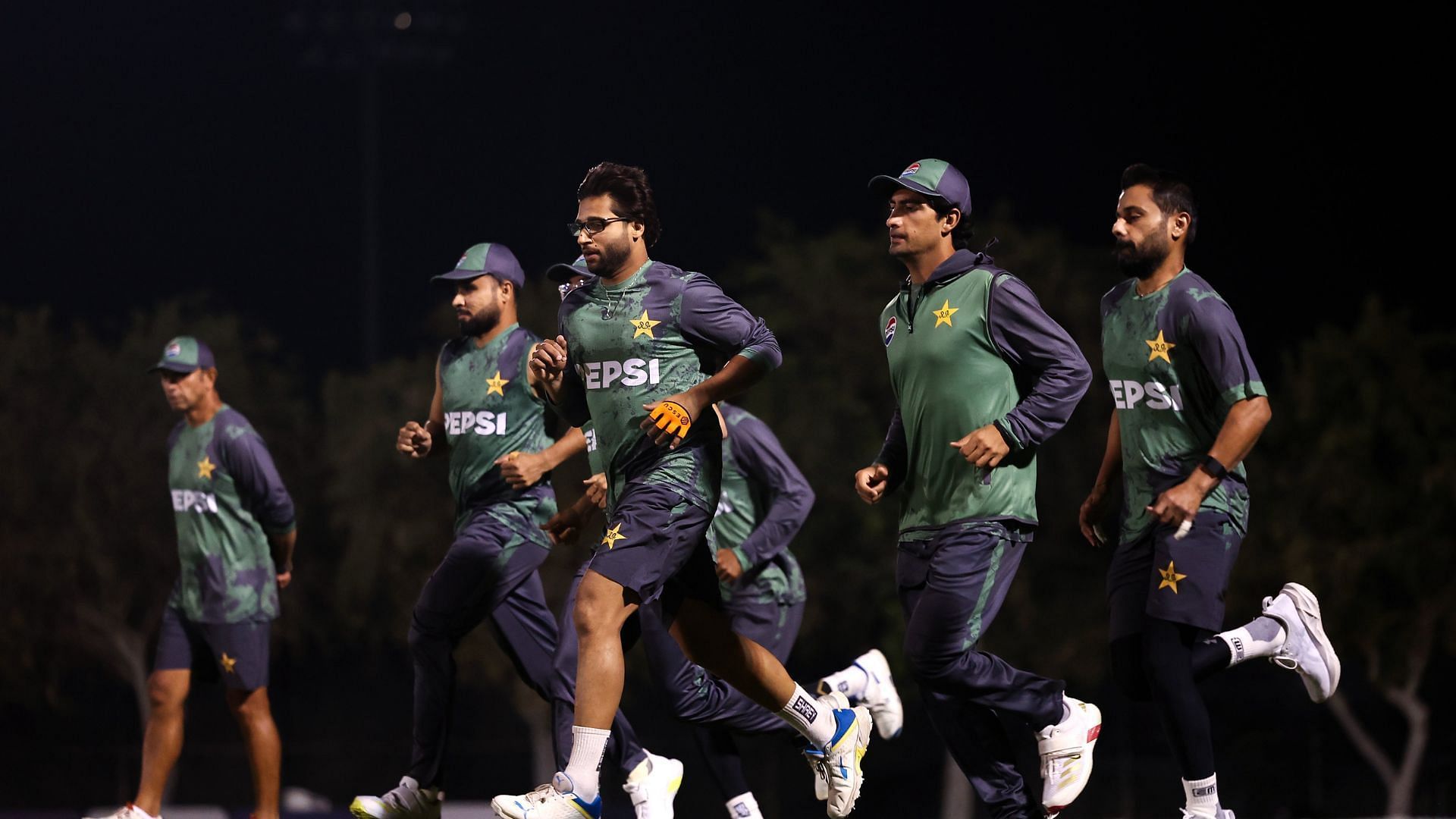 Pakistan cricket team training in Dubai ahead of 2025 Champions Trophy clash against India (Image Credits: PCB/X)