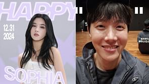 “She is so real”: Fans react as KATSEYE’s Sophia shows her adoration for BTS' j-hope after the idol shared their album on his IG story