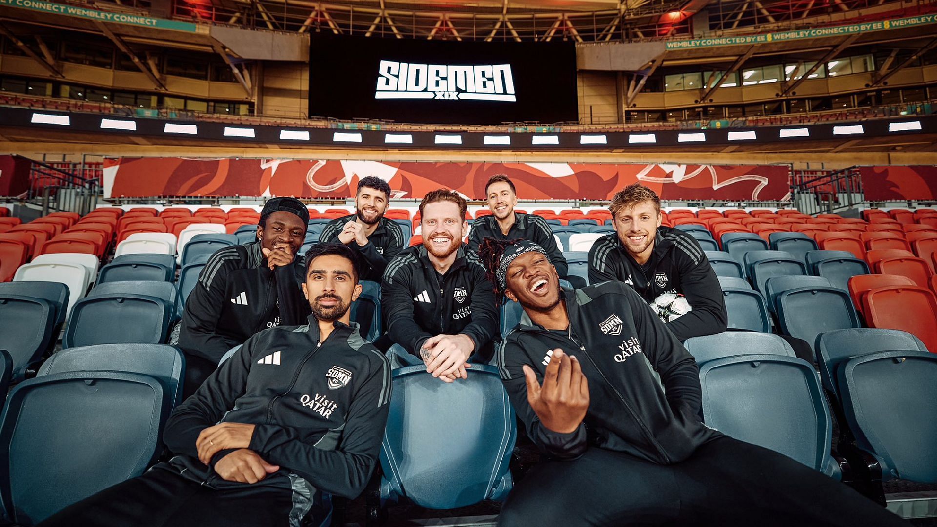 Sidemen warn fans of scammers trying to sell fake Sidemen Charity Match tickets (Image via @Wembleystadium/X)