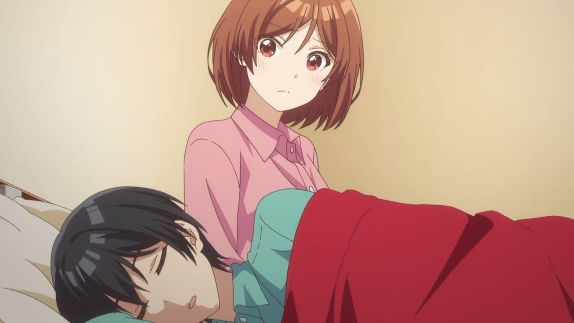 Akane and Saito in the episode (Image via Studio Gokumi and AXsiZ)