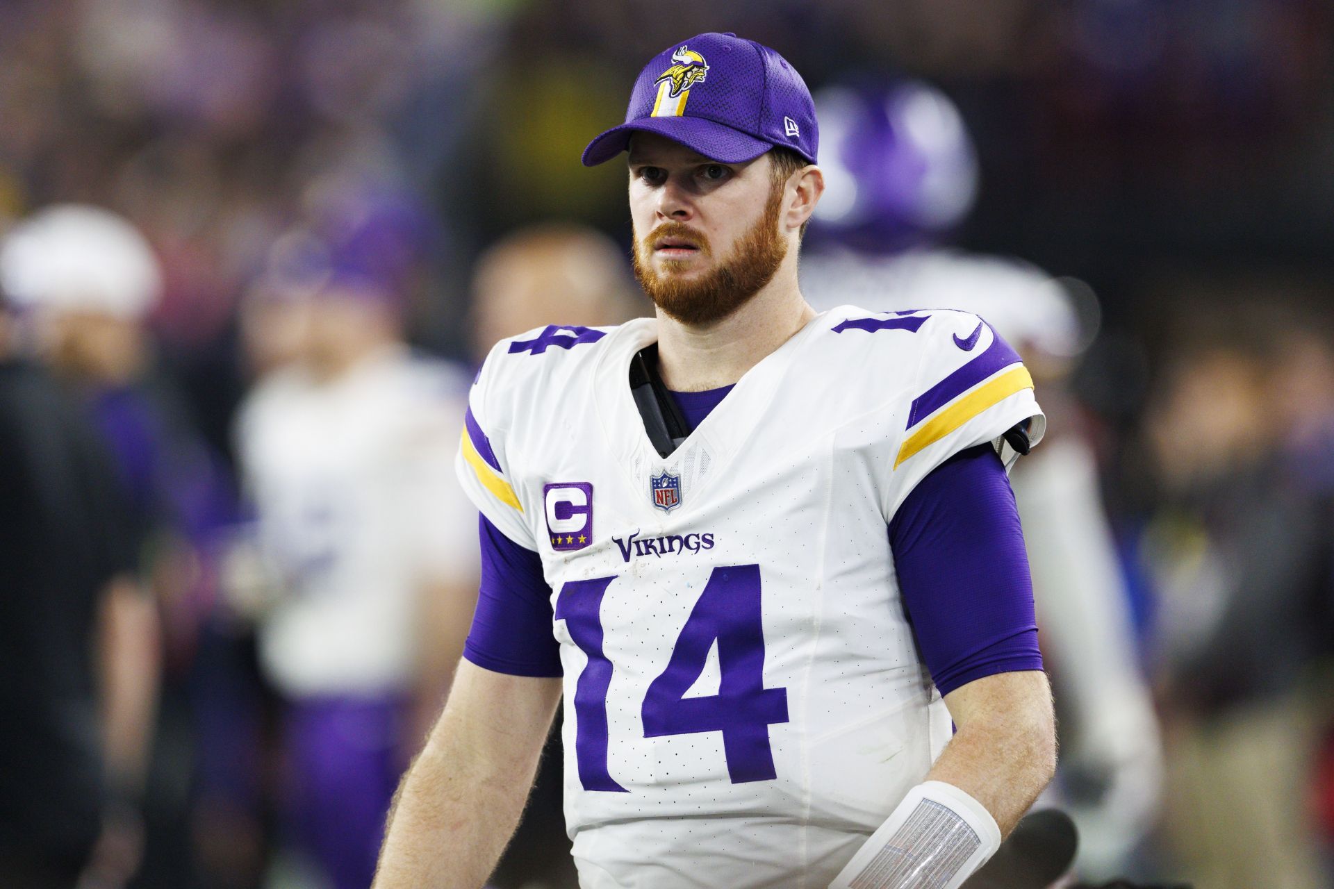 Sam Darnold's girlfriend celebrates as Vikings QB ends up on winning side at Pro Bowl 2025