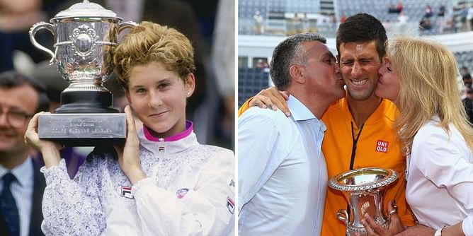 "I said the same thing about Monica Seles when she was 8" - When Novak Djokovic's childhood coach told his parents he was a 'golden child'