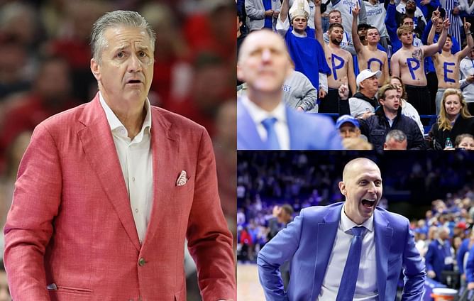 Fans dig Kentucky players celebrating with the crowd after Tennessee win: "It's so sad that Cal's players rarely embraced this"