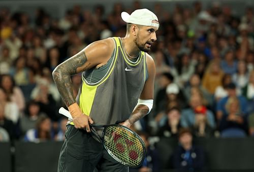 Nick Kyrgios at the 2025 Australian Open - Source: Getty