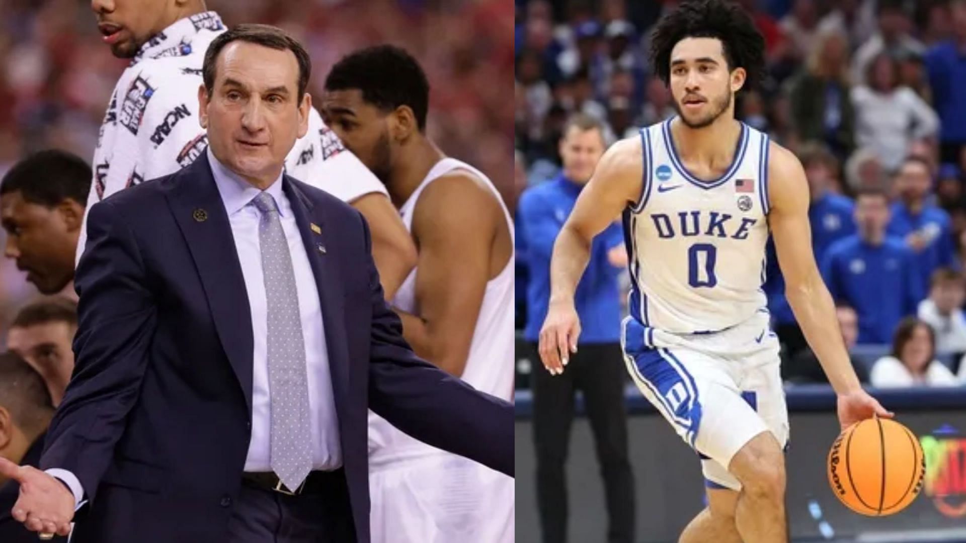 Coach K, Jared McCain and other stars in attendance at Duke vs UNC (Image Source: IMAGN)