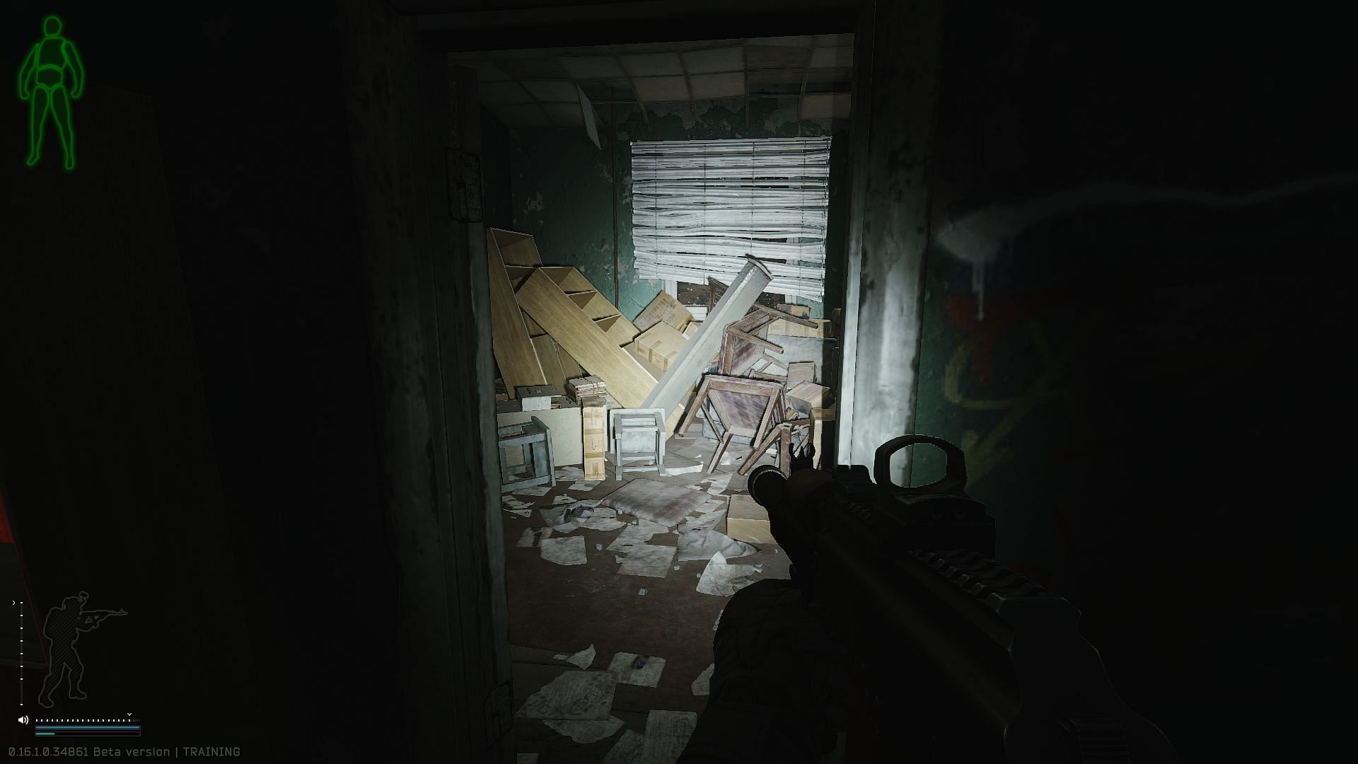 The tripwire installation spot in Factory (Image via Sportskeeda Gaming || Battlestate Games)