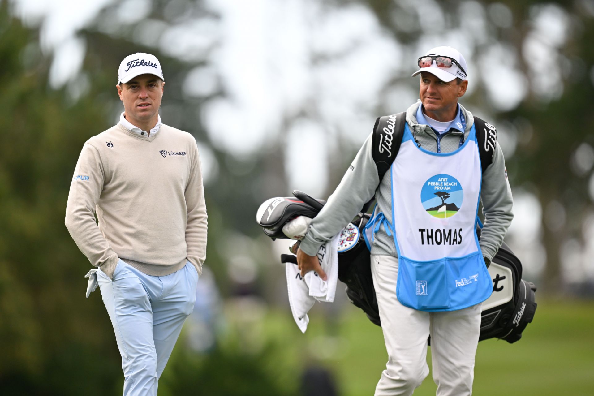 Justin Thomas ditches clubs in unusual bag disclosure: "I kind of feel bad for my caddy"