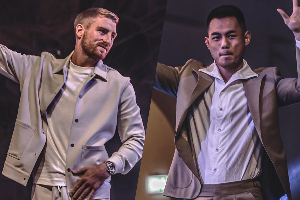 Jonathan Haggerty (left) and Wei Rui (right) | Image credit: ONE Championship