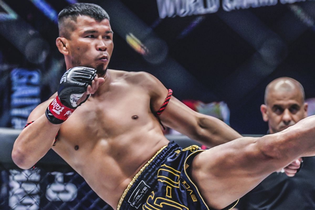 Former bantamweight Muay Thai king Nong-O says flyweight transition has been seamless. -- Photo by ONE Championship