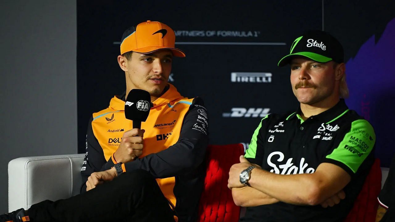 Lando Norris [L] Valtteri Bottas [R] [Image Source: Getty]