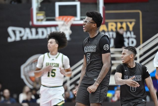 HIGH SCHOOL BASKETBALL: JAN 18 Spalding Hoophall Classic - Grayson vs Sierra Canyon - Source: Getty