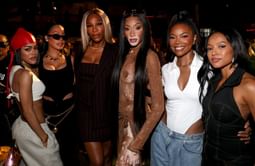 Kiyan Anthony's mom La La Anthony shows off glam look with $5M worth Teyana Taylor at 2025 Fanatics Super Bowl party