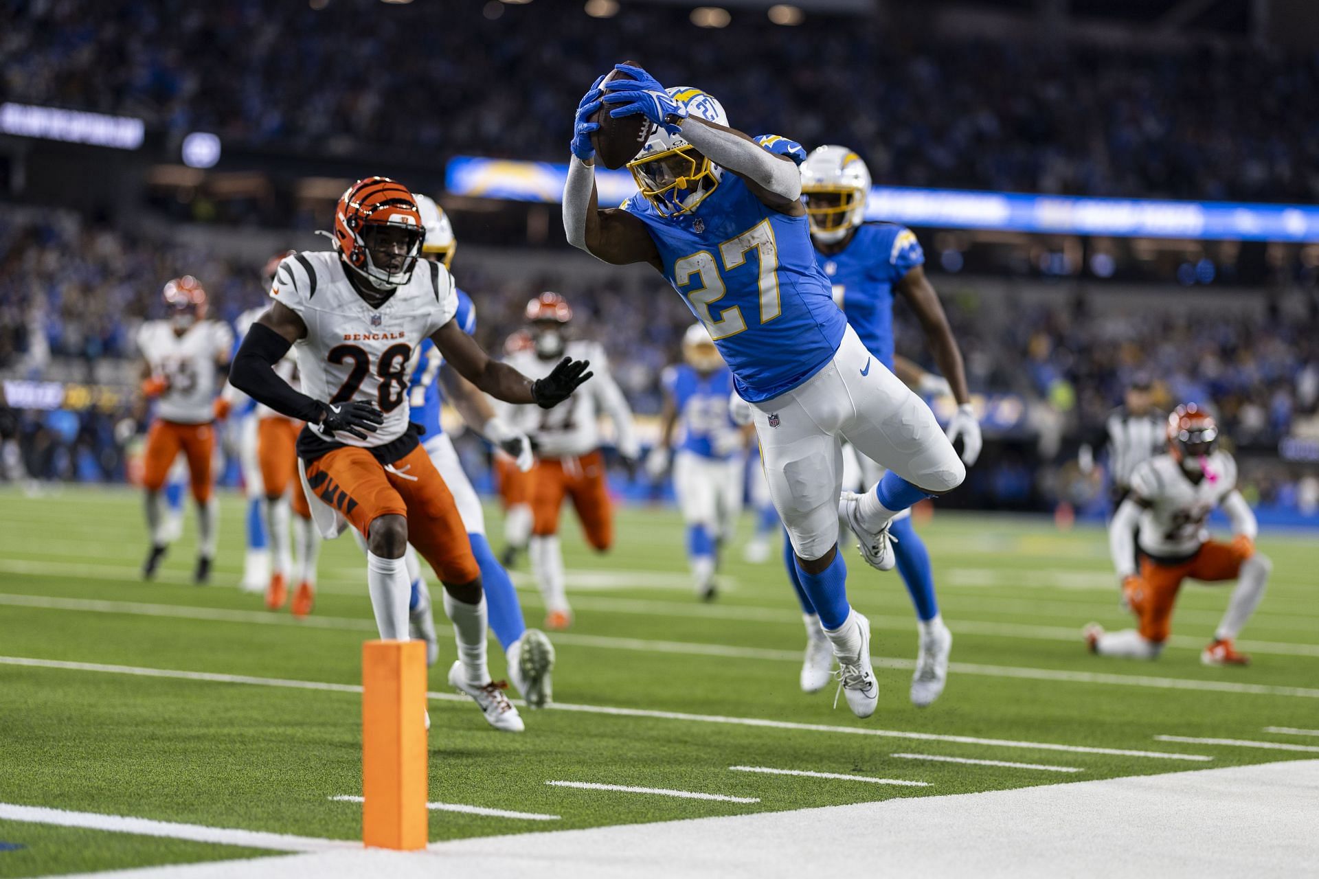 Cincinnati Bengals v Los Angeles Chargers - Source: Getty