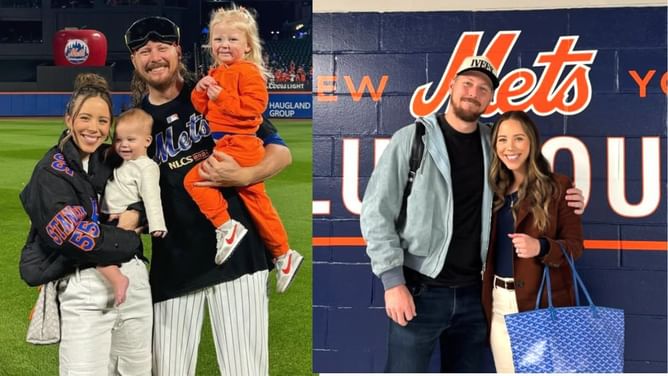 Ryne Stanek's wife Jessica reacts to 'early Valentine's Day' gift from Mets RHP