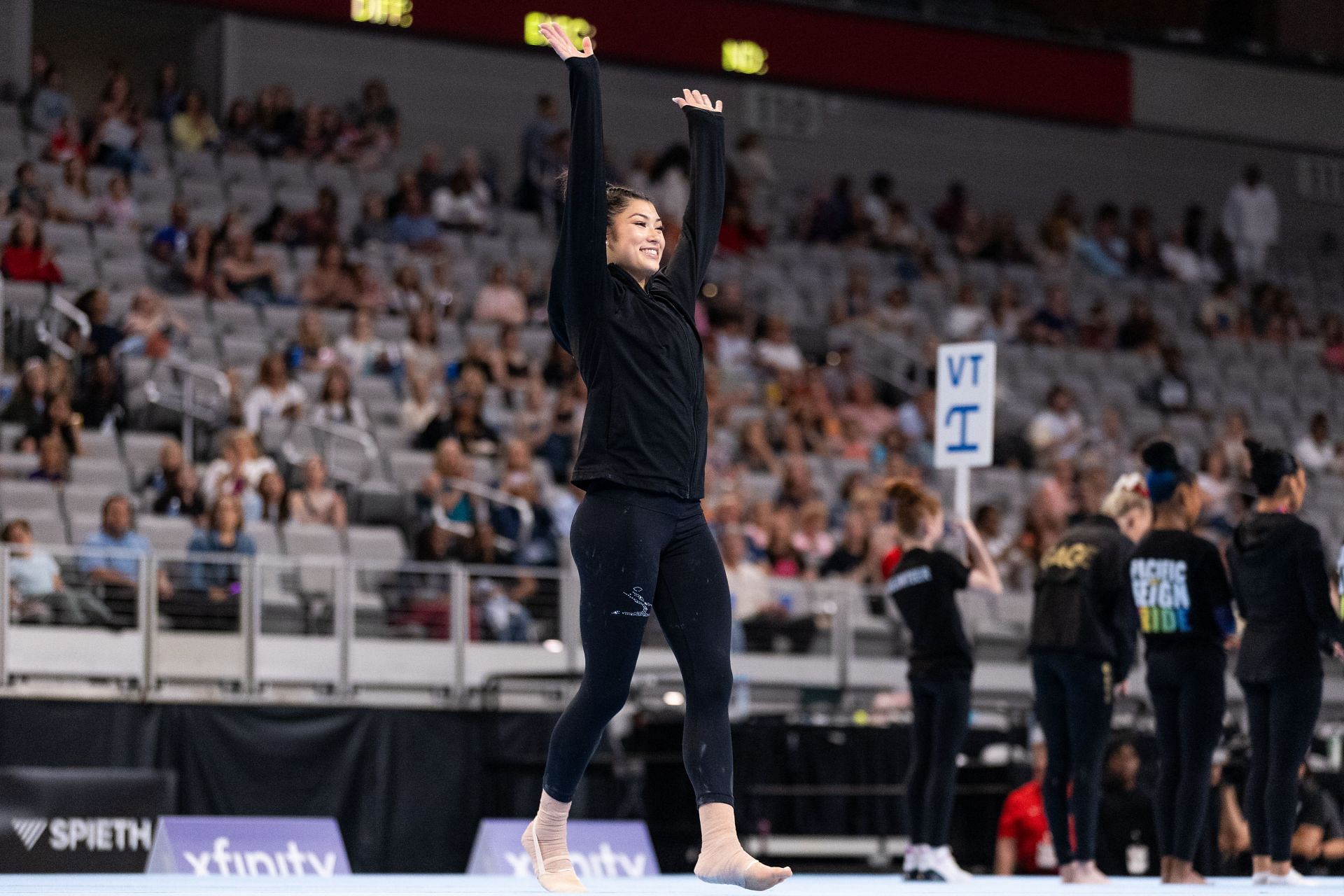 Kayla DiCello at the 2024 Xfinity U.S. Gymnastics Championships - Source: Getty