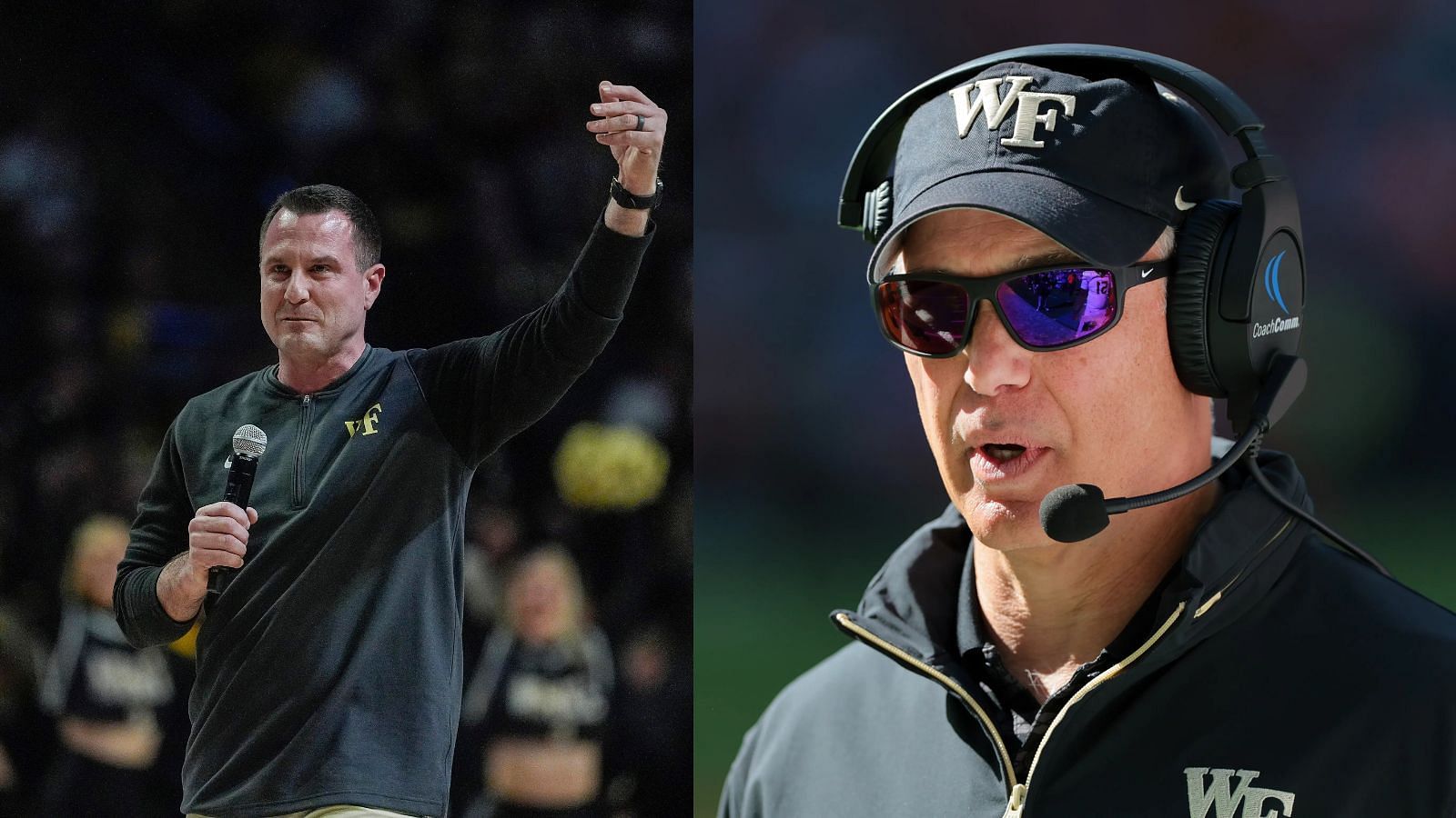 New Wake Forest coach Jake Dickert had to start the 2025 class by holding former coach Dave Clawson