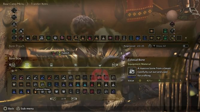 Where to find Colossal Bone in Monster Hunter Wilds