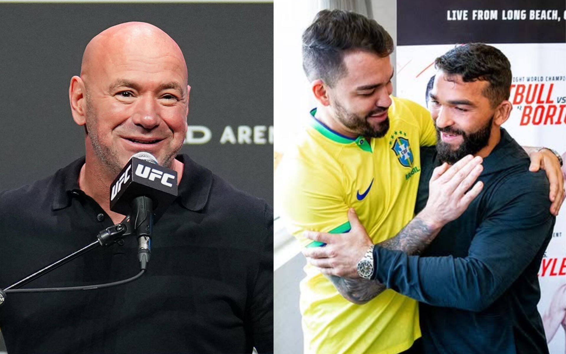 Patricio&rsquo;s brother Patricky Pitbull reacts to Dana White