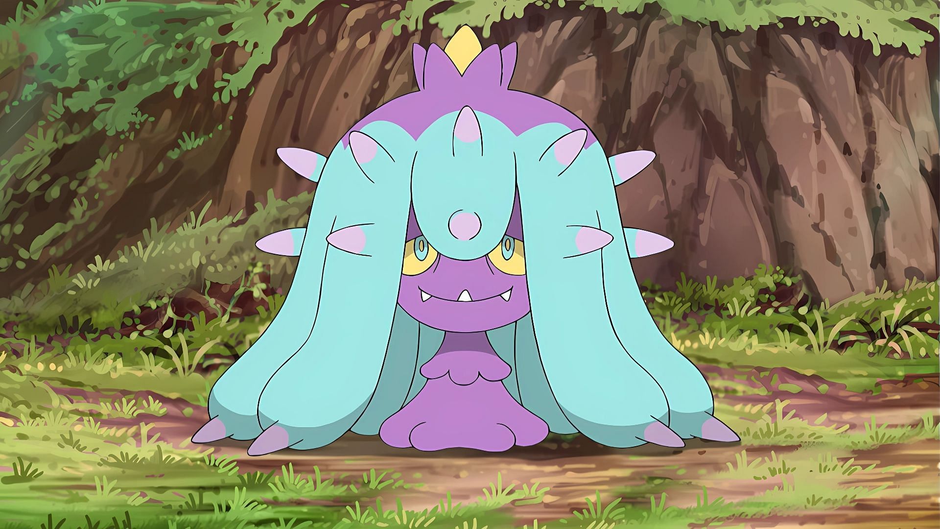 Mareanie in the anime (Image via The Pokemon Company)